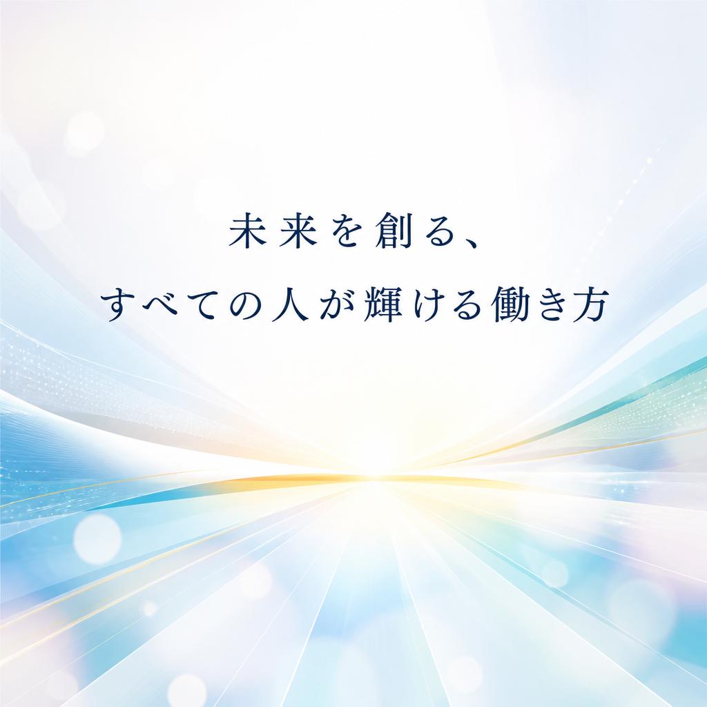 未来を創る、すべての人が輝ける働き方